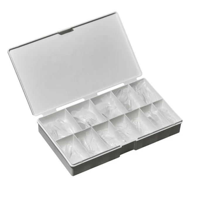 Soft Gel Tips - Long Coffin - Image 4