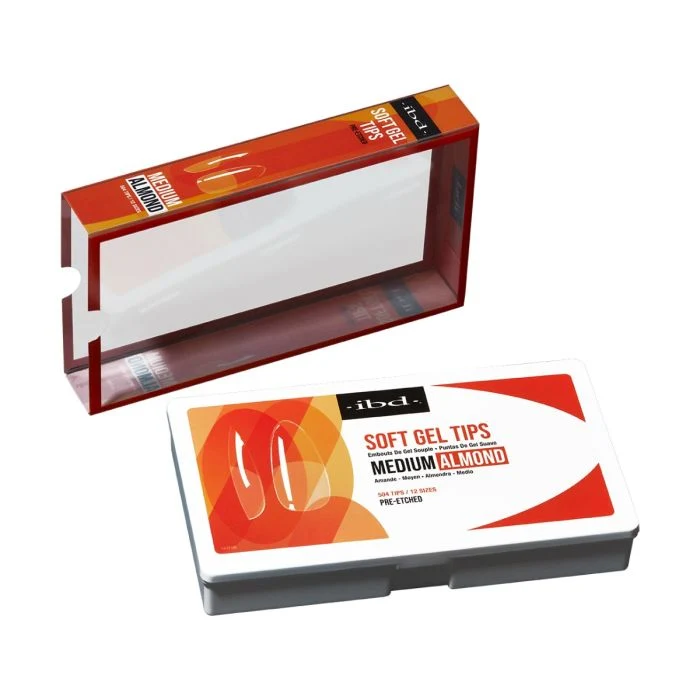 Soft Gel Tips - Medium Almond - Image 3